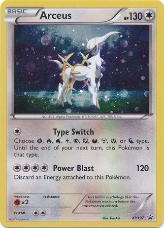 Arceus - XY197 - Holo Promo