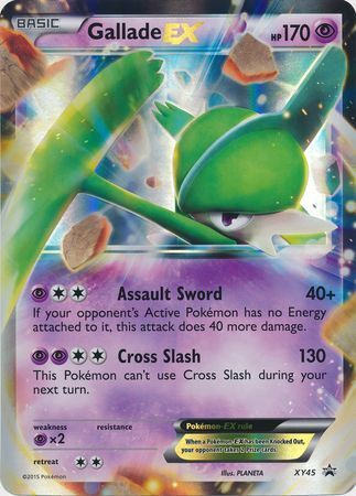 Gallade EX - XY45 - Oversized Promo