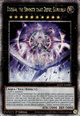 Tistina, the Divinity that Defies Darkness - AGOV-EN089 - Quarter Century Secret Rare - 1st Edition