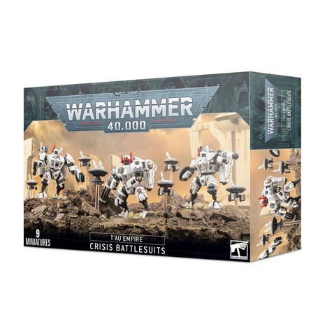 Tau Empire: XV8 Crisis Battlesuit Team (56-07)