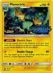 Manectric - SM130 - Staff Pre-Release Promo
