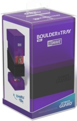 ULTIMATE GUARD DECK CASE BOULDER'N'TRAY 100+ WAVE 1 PURPLE/BLACK
