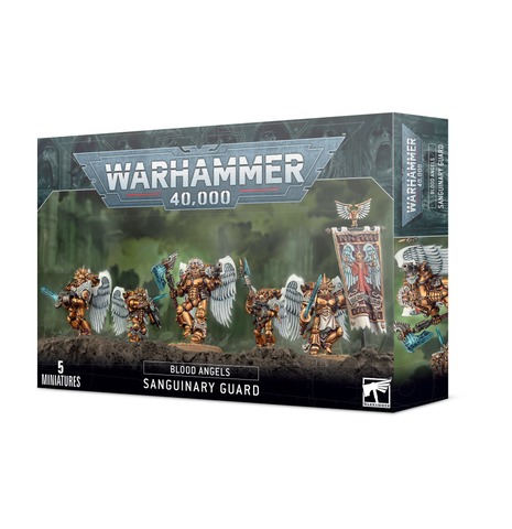 Blood Angels : Sanguinary Guard (Broken) - Used - Painted