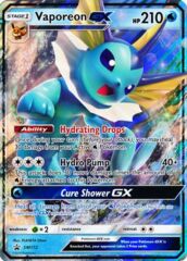 Vaporeon GX - SM172 - Oversized Promo