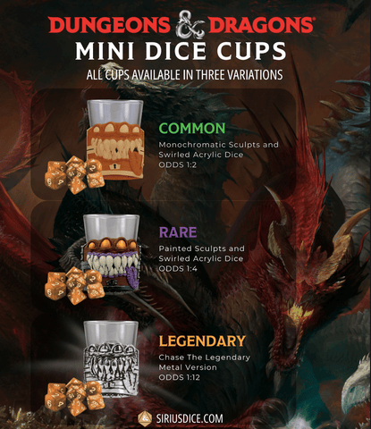 Dungeons & dragons - Mini Dice Cup