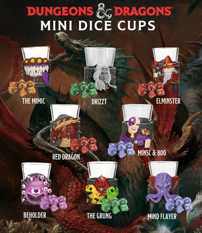 Dungeons & dragons - Mini Dice Cup