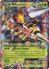 M Beedrill EX - XY158 - Oversized Promo