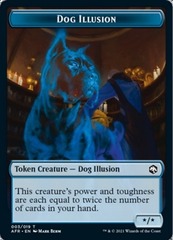 Dog Illusion Token - Foil