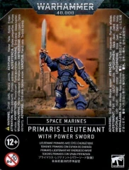 Space Marines: Lieutenant with Power Sword
