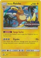 Alolan Raichu - SM72 - Pre-Release Promo