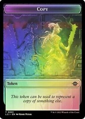 Copy Token (0001) // Dinosaur Token (0001) - Foil