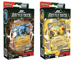 EX Battle Decks  Display - Ampharos EX and Lucario EX (6 ct)