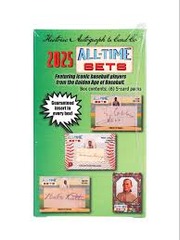 2025 HATB Baseball - Historic Autograph All-Time Sets (5 cards / 6 packs)