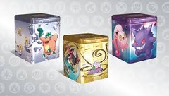 recycled Pokemon TCG - Tin w/ Lid (empty) - stackable cube