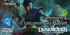 Duskmourn: House of Horrors -Complete Set of Commons/Uncommons x4