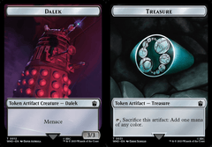 Dalek // Treasure (0031) Double-Sided Token - Foil
