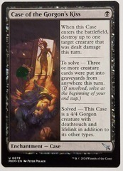 Case of the Gorgon's Kiss (Green) - Foil