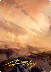 Plains 1 Art Card - No Signature (7/81)