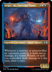 Aegar, the Freezing Flame - Foil Etched