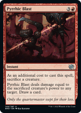 Pyrrhic Blast - Foil