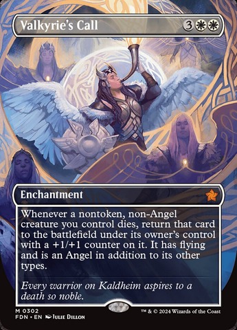 Valkyrie's Call - Foil - Borderless