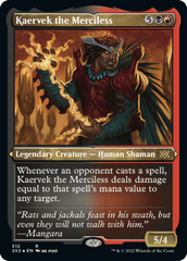 Kaervek the Merciless - Foil Etched