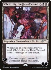 Ob Nixilis, the Hate-Twisted - Foil - Stained Glass