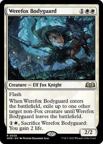 Werefox Bodyguard