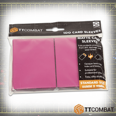 TTCombat 100 Standard Gaming Sleeves (Fuchsia)