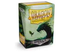 Dragon Shield Box of 100 - Matte Emerald