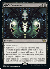 Gix's Command - Foil