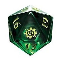 MTG Spin Down Life Counter D20 The Brother's War (Mishra)