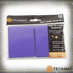TTCombat 100 Standard Gaming Sleeves (Purple)