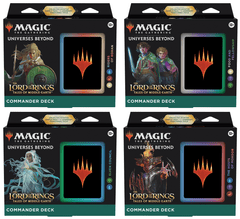 The Lord of the Rings: Tales of Middle-Earth Commander Decks (Set of 4)