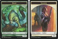 Beast Token (4/4) // Soldier Token