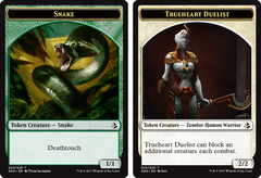 Trueheart Duelist Token // Snake Token