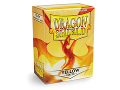 Dragon Shield Box of 100 - Matte Yellow