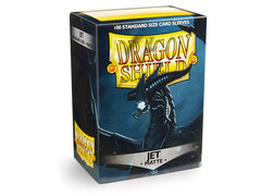 Dragon Shield Sleeves: Matte Jet (Box Of 100)