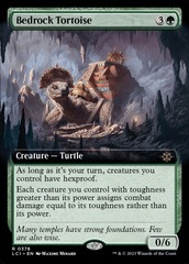 Bedrock Tortoise - Foil - Extended Art