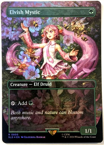 Elvish Mystic (0805) - Rainbow Foil