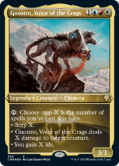 Gnostro, Voice of the Crags - Foil Etched