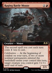 Raging Battle Mouse - Foil - Extended Art