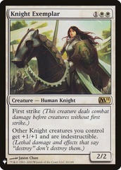 Knight Exemplar (Magic 2011) - The List