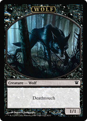 Wolf Token (Black)