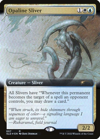 Opaline Sliver - Foil - Extended Art