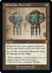 Aetherflux Reservoir - Retro Schematic