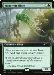 Manaweft Sliver - Foil - Extended Art