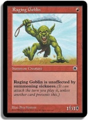 Raging Goblin (No Flavor Text)