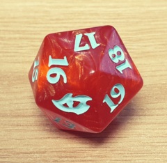 MTG Oversized Spin Down Life Counter D20 Dice Ikoria: Lair of Behemoths