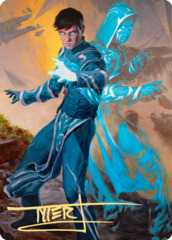 Jace, Mirror Mage 1 Art Card - No Signature (1/81)